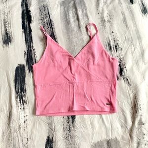 Hollister Crop Tank - Hot Pink